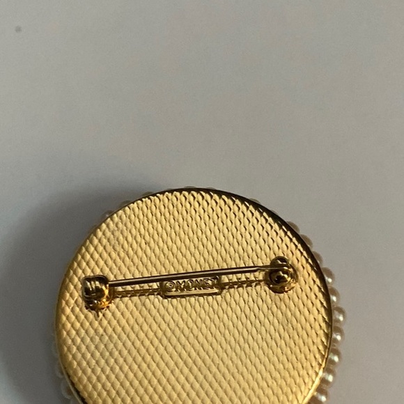 📌Monet vintage seed brooch pin 📌 nice 👍 - Picture 3 of 5